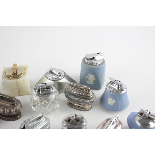 508 - 20 x Vintage TOBACCIANA Table Lighters Inc. Wedgwood, Mid Century, Ronson etc