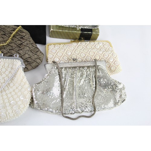 588 - 15 x Assorted Vintage HANDBAGS Inc Clutch, Beaded, 60s etc