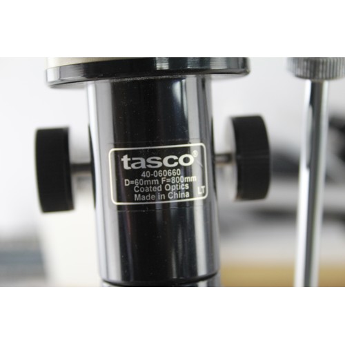 600 - Vintage Tasco Luminova 660 Power Refractor TELESCOPE w/ Original Box & Packaging