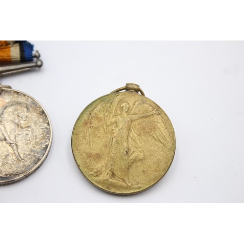 619 - 2 x WW1 Medals Named Victory Cpl S.L.Revett 28Bn AIF, War Pte B.Schwarz LNLancs