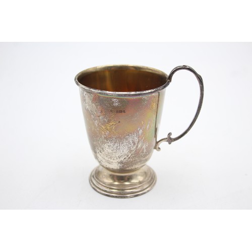 622 - Vintage Hallmarked 1995 Birmingham STERLING SILVER Cup (58g)