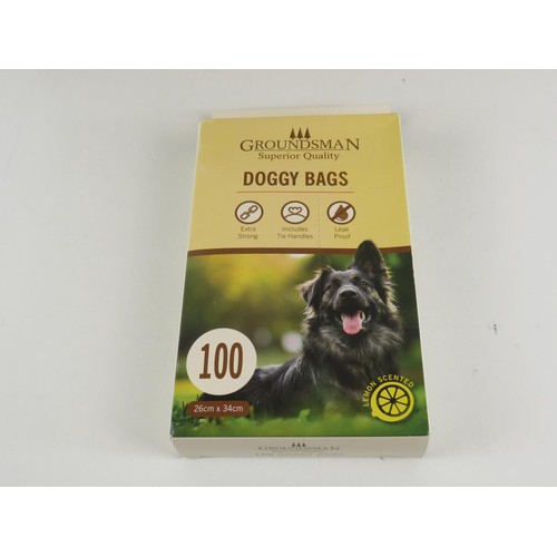 289 - 48 x PACKS OF 100 DOGGY BAGS (LEMON SCENTED)