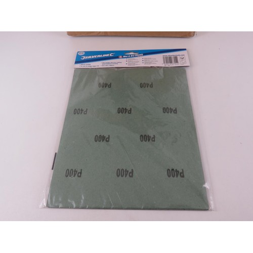 292 - 36 x PACKS OF 10 WET AND DRY SHEETS- 400 GRIT