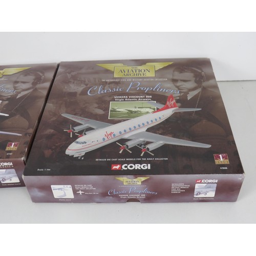 143 - CORGI CLASSICS ANATION ARCHIVE -DOUGLAS DC3 VICKERS VICOUNT