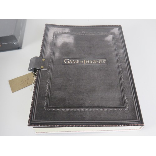 154 - 3 x NEW GAME OF THRONES WINTER IS COMING JOURNALS