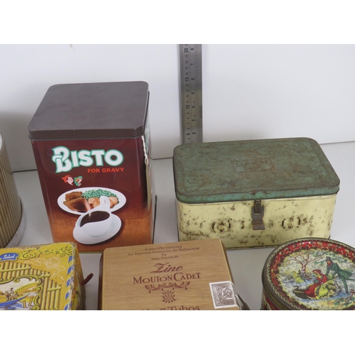 174 - LARGE COLLECTION OF ADVERTISING TINS