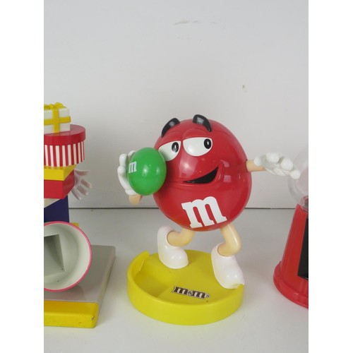 108 - BOX OF COLLECTABLE M&M FIGURES