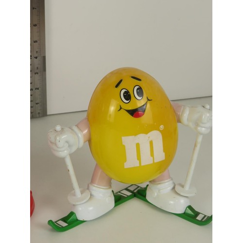 108 - BOX OF COLLECTABLE M&M FIGURES