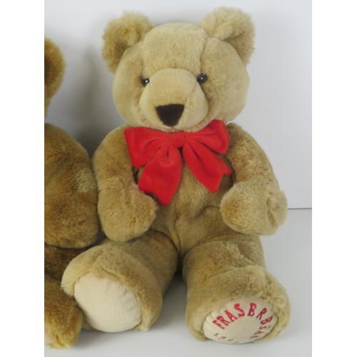 110 - BOX OF TEDDYS FRAZER HAMLEY ETC