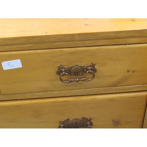 240 - PINE CHEST OF DRAWERS