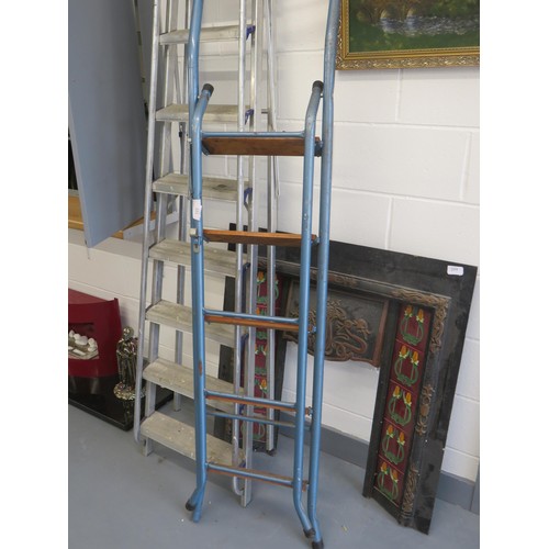 251 - TWO PAIRS OF LARGE STEPLADDERS