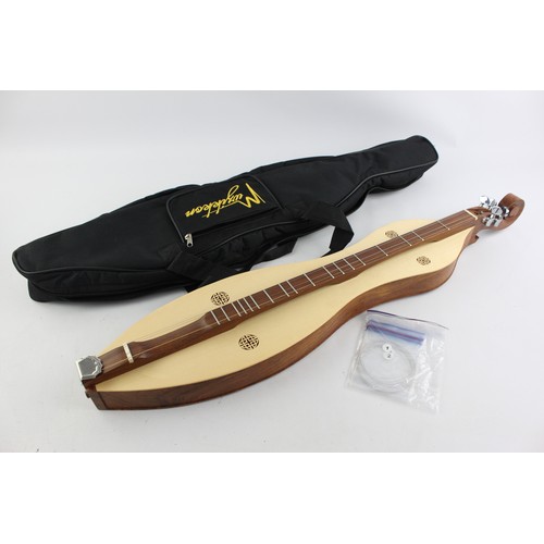 402 - Appalachian Dulcimer with Case & Celtic Knot Detail