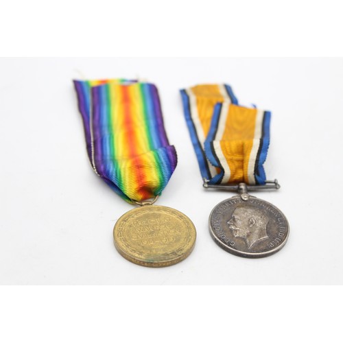 493 - WW1 Medal Pair & Original Ribbons Named 111551 Dvr J. Hodgson RA