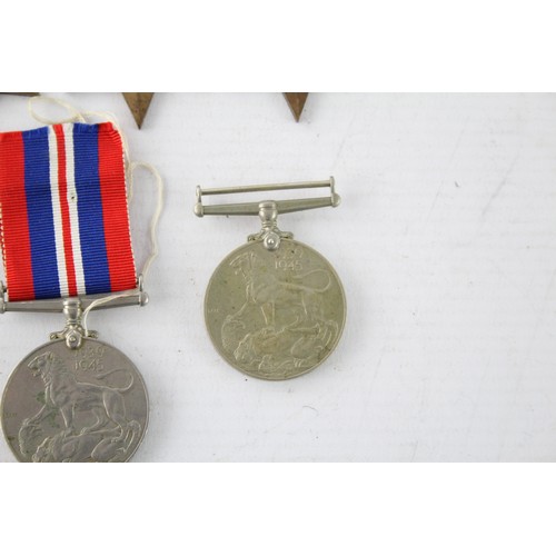 566 - 7 x WW2 Medals Inc War & 1939-45 Stars