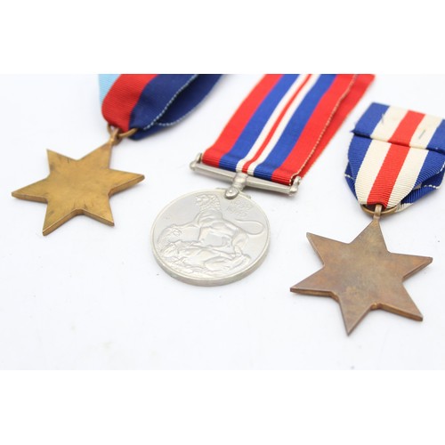 581 - WW2 Boxed Army Medal Group Inc France & Germany Star, Etc