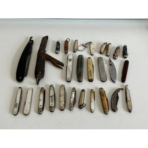 258A - 27 x ASSORTED PENKNIVES