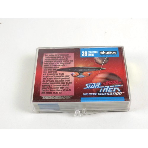 343 - 3 x SETS OF STAR TREK COLLECTORS CARDS