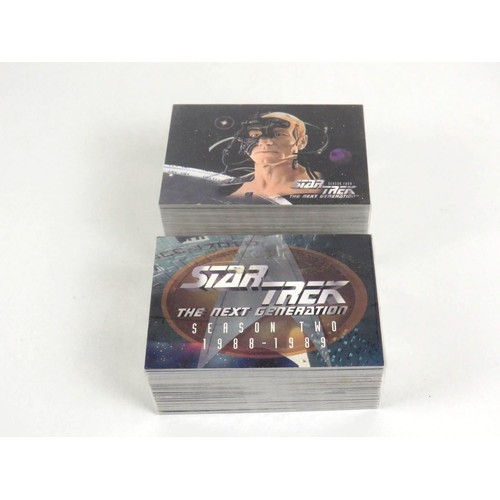 343 - 3 x SETS OF STAR TREK COLLECTORS CARDS