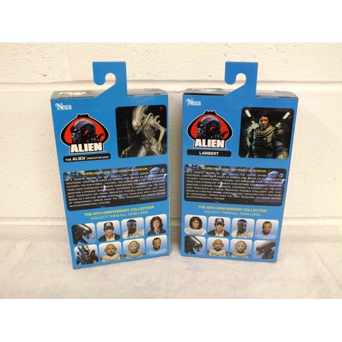 42 - 2 x NECA ALIEN 40th ANNIVERSARY SERIES 7