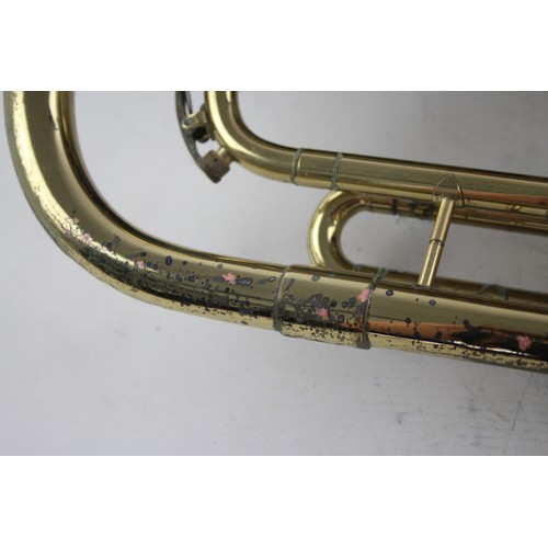 482 - Vintage BOOSEY & HAWKES Tuba 800748 w/ Original Fitted Case