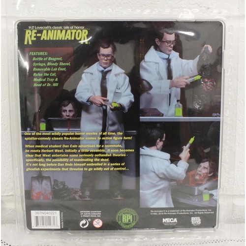 17 - NECA - Re-Animator - Herbert West action figure - As New