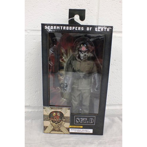 42 - NECA - STORMTROOPERS OF DEATH ACTION FIGURE - SGT.D - BRAND NEW