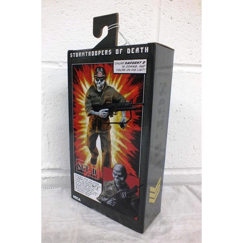 42 - NECA - STORMTROOPERS OF DEATH ACTION FIGURE - SGT.D - BRAND NEW