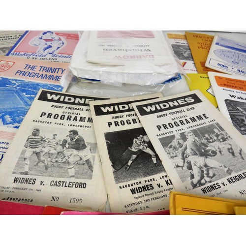 103 - 50 x OLD RUGBY LEAGUE PROGRAMMES