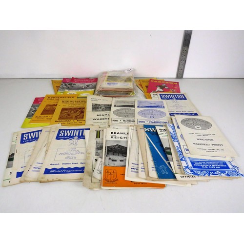 104 - 50 x OLD RUGBY LEAGUE PROGRAMMES