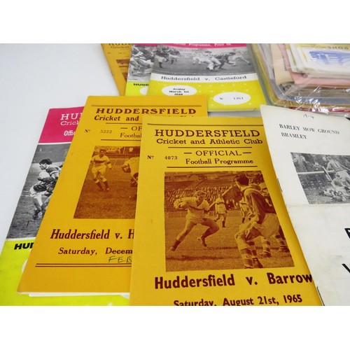 104 - 50 x OLD RUGBY LEAGUE PROGRAMMES