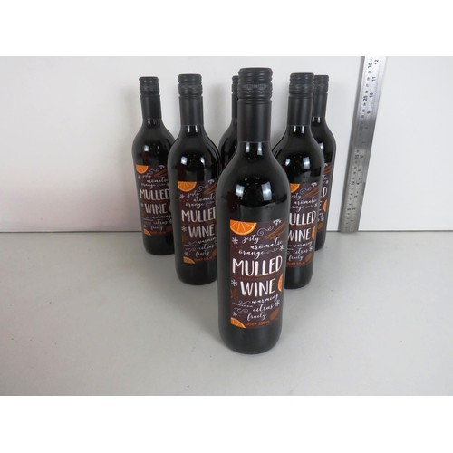 116 - 6 x BOTTLES OF TASTY AROMATIC MULLED WINE