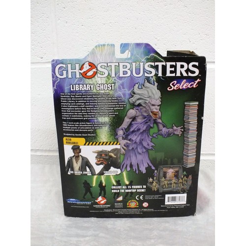 8 - Ghostbusters Select Series 5 Library Ghost Diamond Select Action Figure - As New