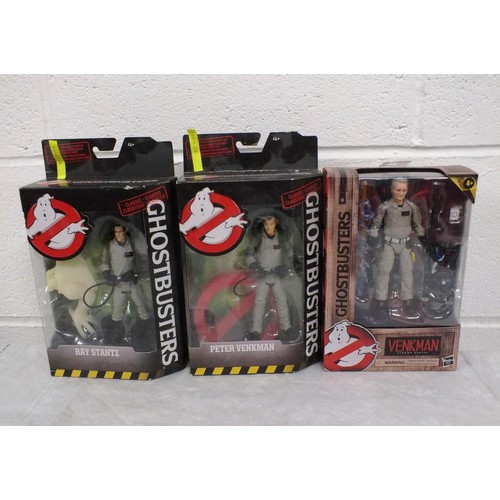 180 - 4 x GHOSTBUSTERS COLLECTABLES - ROY STANTZ, PETER VENKMAN & MUG - AS NEW