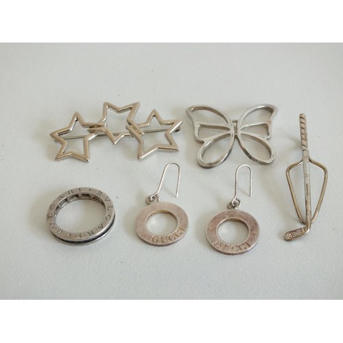 149A - 925 STAMPED JEWELLERY INCLUDING RING, BROOCH ETC