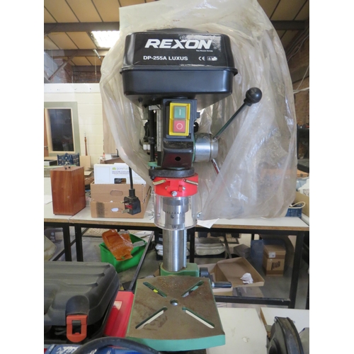 318 - REXON PILLAR DRILL DP-255A LUXUS