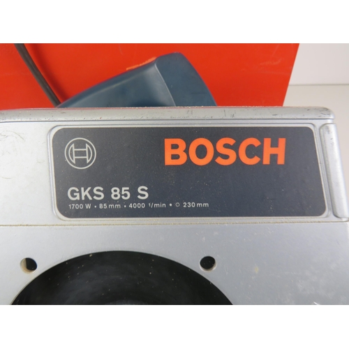 322 - BOSCH GK5-85-5- 110 RIPSAW IN METAL CASE