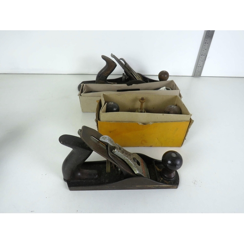 329 - X4 STANLEY PLANES, STANLEY 71, CABINET SCRAPER No4 PLANE, STANLEY No 5&1/2 PLANE