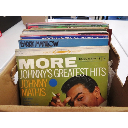 211 - BOX OF LP RECORDS