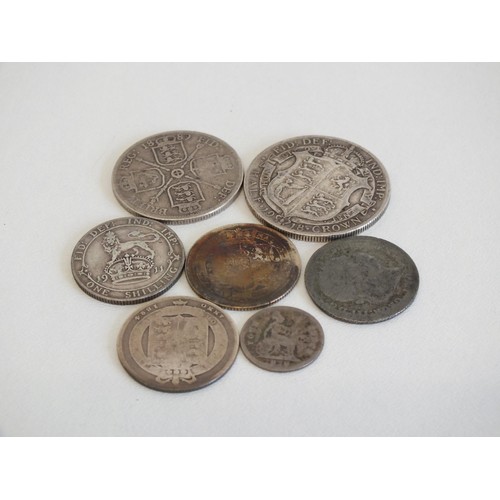69 - 7 x EARLY SILVER COINS