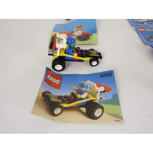 217 - 6 x LEGO VEHICLE SETS