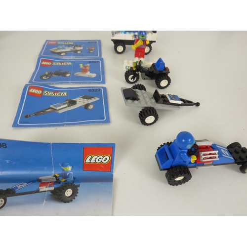 217 - 6 x LEGO VEHICLE SETS