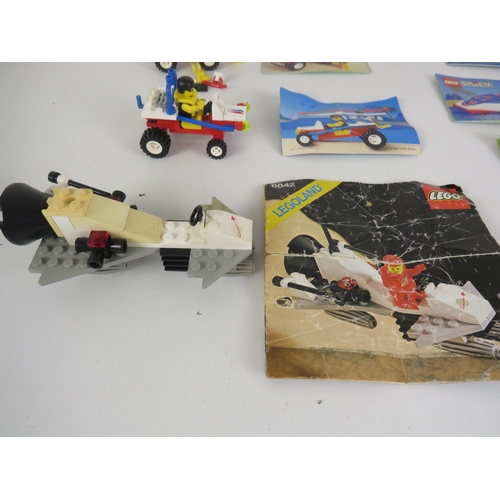 338 - 10 x LEGO VEHICLE SETS INCLUDES FIGURES