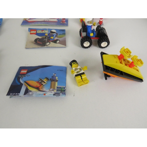 338 - 10 x LEGO VEHICLE SETS INCLUDES FIGURES