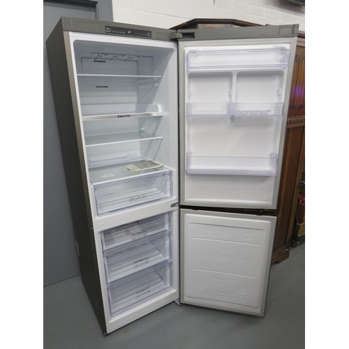 341 - SAMSUNG SILVER DIGITAL INVERTOR TECHNOLOGY FRIDGE FREEZER