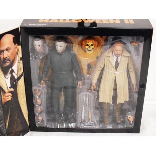 4 - NECA TOYS - HALLOWEEN 2 ULTIMATE MICHAEL MYERS & DR.LOOMIS 2 PACK 7