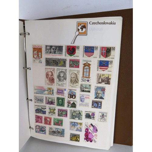 102 - STANLEY GIBBONS STAMP ALBUM