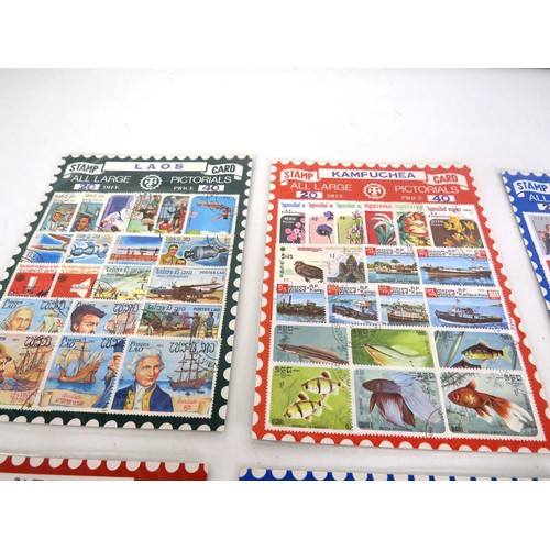 104 - 8 x NEW PACKETS OF STAMPS