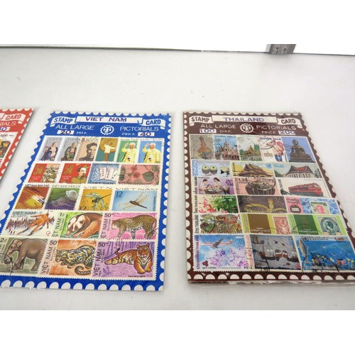 104 - 8 x NEW PACKETS OF STAMPS