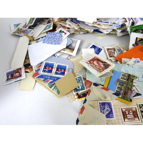 107 - BAG OF ASSORTED STAMPS