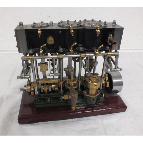 35 - STUART MODELS TRIPLE EXPANSION STEAM ENGINE - WITH ASSEMBLY INSTRUCTIONS AND BOOKLETS